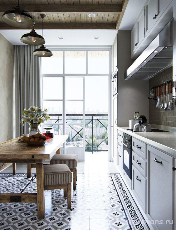 Дизайн маленької квартири в стилі Прованс