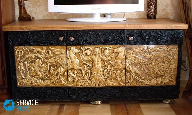 Як пофарбувати поліровані меблі?