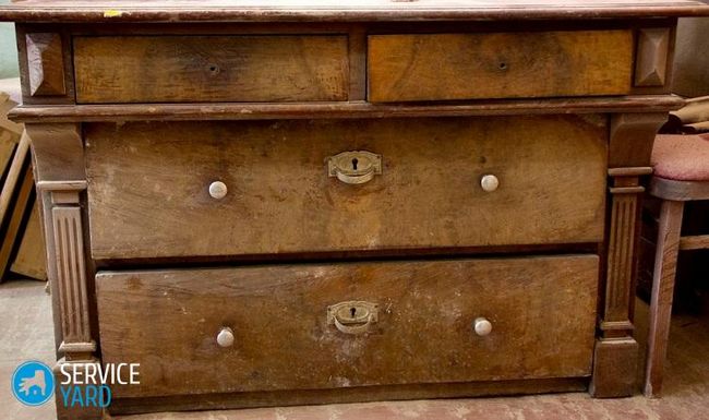 Як пофарбувати поліровані меблі?