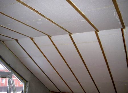 утеплення мансарди пінопластом