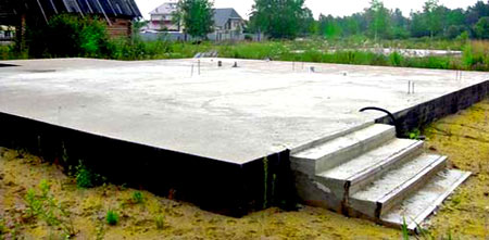 готовий фундамент