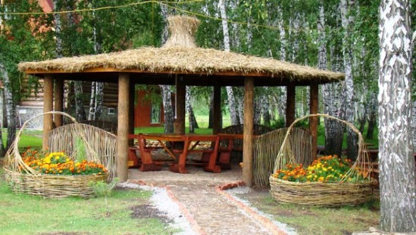 сільський стиль альтанки