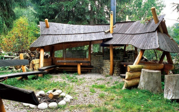 лісової стиль альтанки