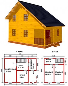 готовий проект і план житлового будинку