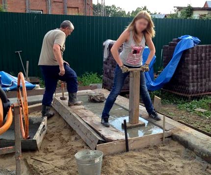 фундамент під мангал