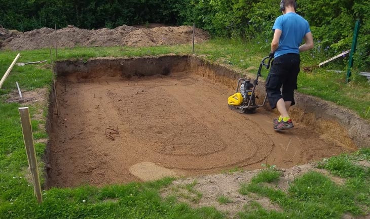 трамбування котловану