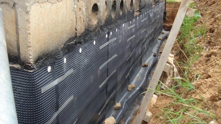 руберойд на цоколь