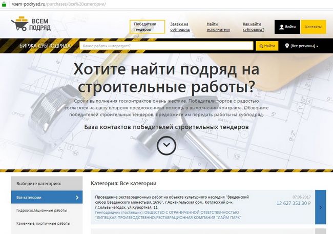 9 способів знайти будівельний підряд, замовлення або субпідряд на будівельні роботи