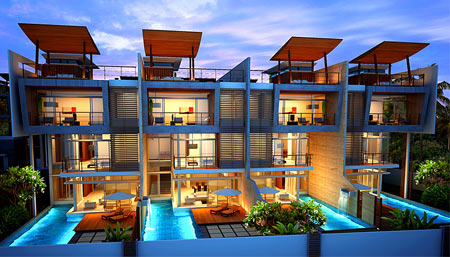 таунхаус з басейном