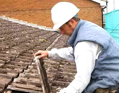 черепична покрівля