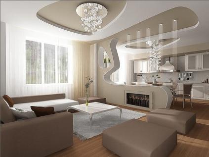 Зонування однокімнатної квартири: 9 способів + фото