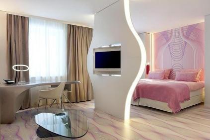 Зонування однокімнатної квартири: 9 способів + фото