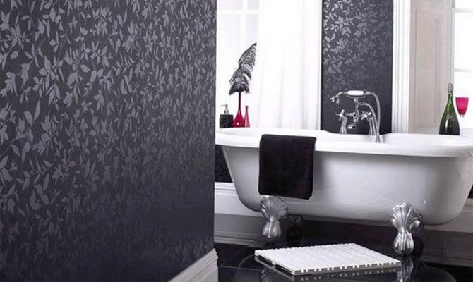 Які шпалери підійдуть для ванної?