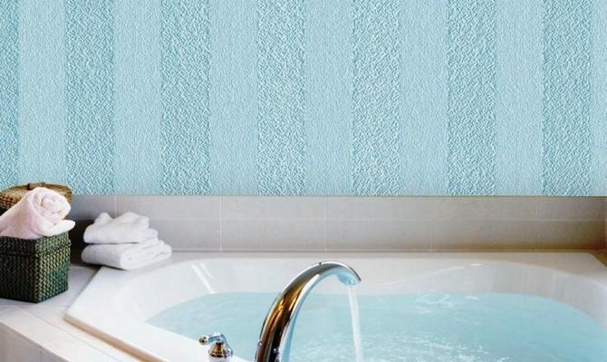 Які шпалери підійдуть для ванної?