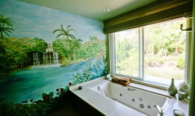 Які шпалери підійдуть для ванної?