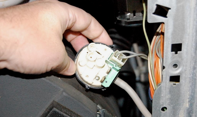 Що таке прессостат пральної машини?