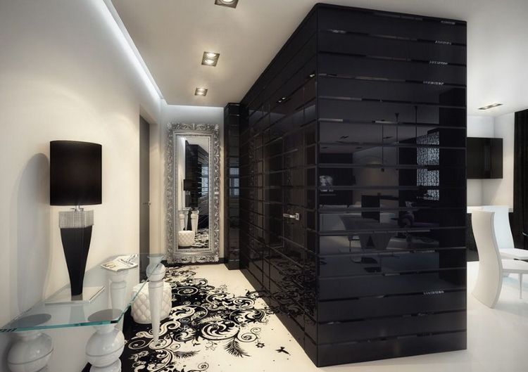 Цікаві варіанти обробки прихожей кімнати