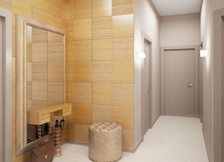 Цікаві варіанти обробки прихожей кімнати